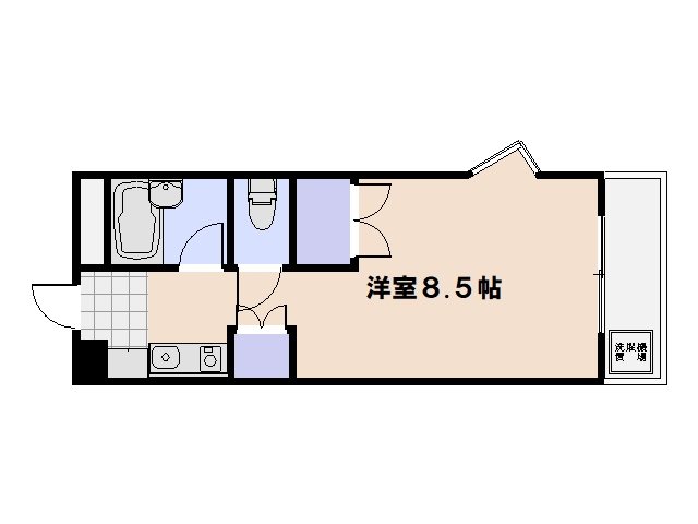 ドリームハイツ 110号室 間取り