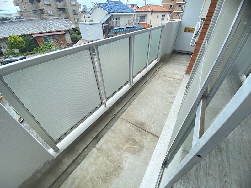 吉兆マンション ベランダ