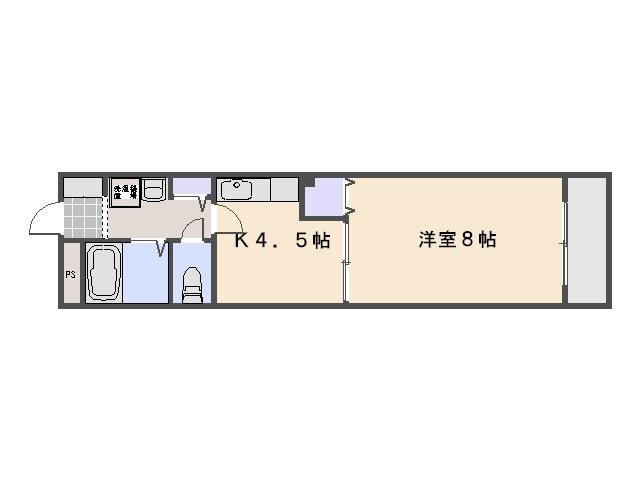 広電コイン通りビル 506号室 間取り