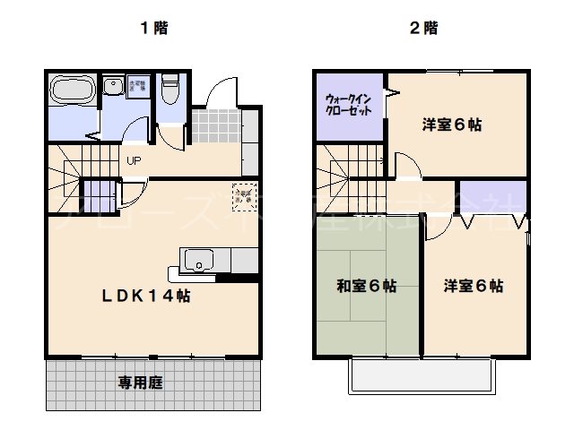 COURT皆賀 間取り