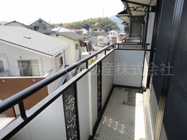 COURT皆賀 ベランダ