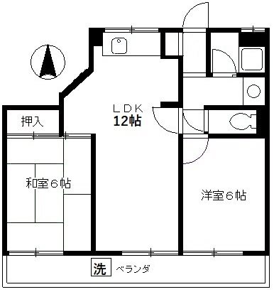 グレース310 間取り図