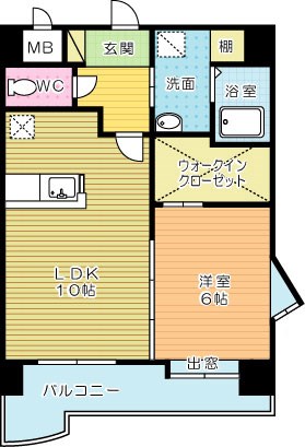 アンテスⅡ 303号室 間取り