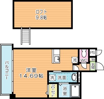 大八ビル 802号室 間取り