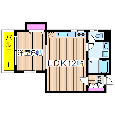 大阪府大阪市西区京町堀３丁目 間取り