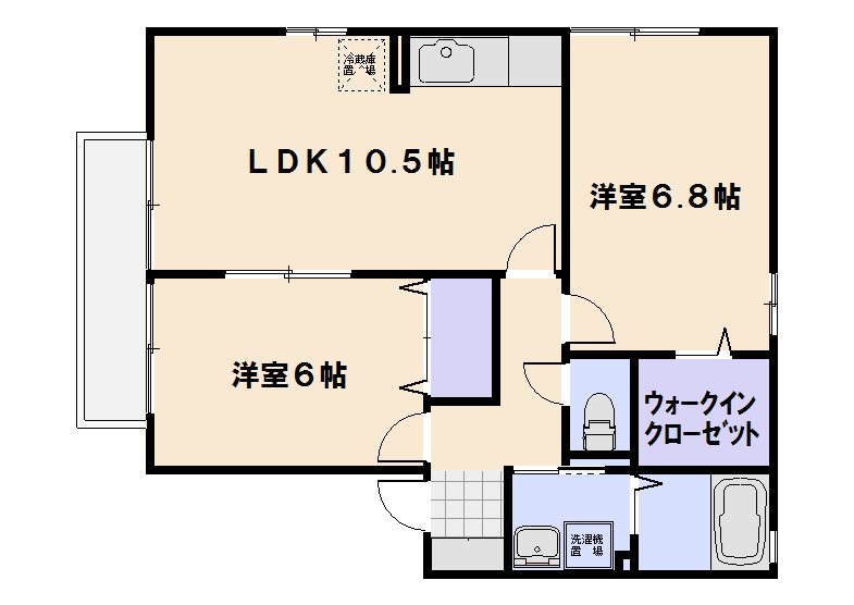ラフィーネY 間取り