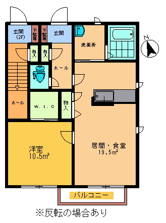 ストリームレット 間取り図