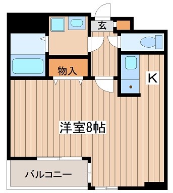 大阪府大阪市西区靱本町３丁目 間取り
