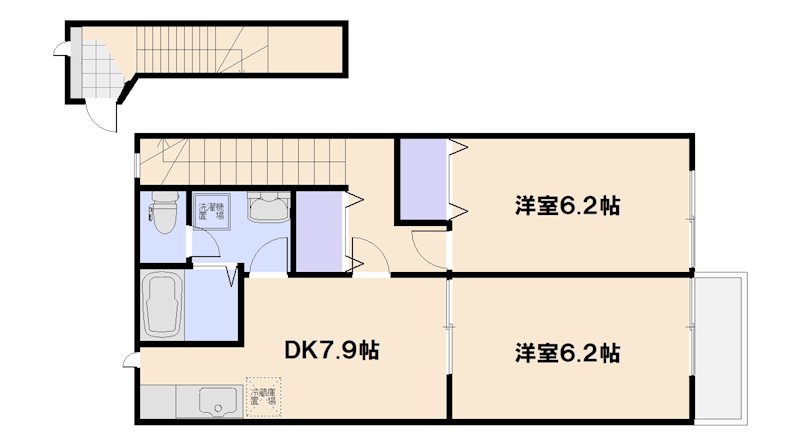 ベルメゾンⅢ 間取り