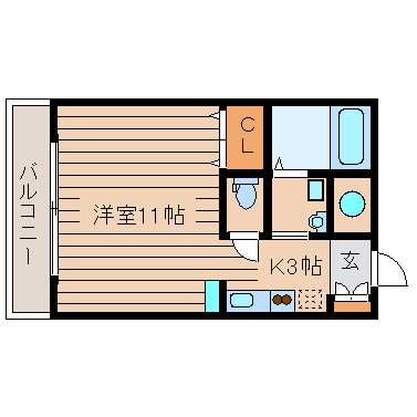 大阪府大阪市西区京町堀３丁目 間取り