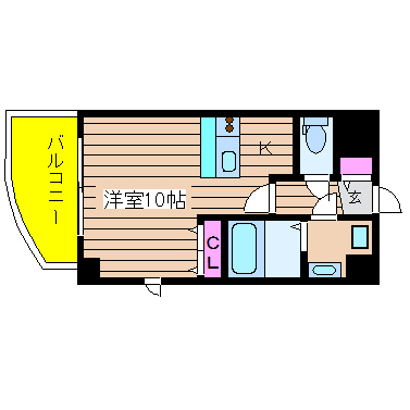 アーデンタワー西本町 間取り
