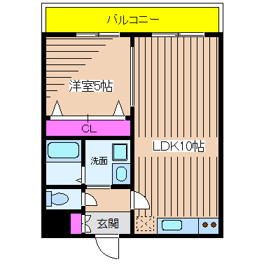 ラ・メゾンさくら 間取り