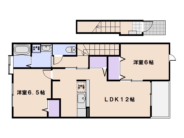 ベル・ウィステリアⅢ 間取り