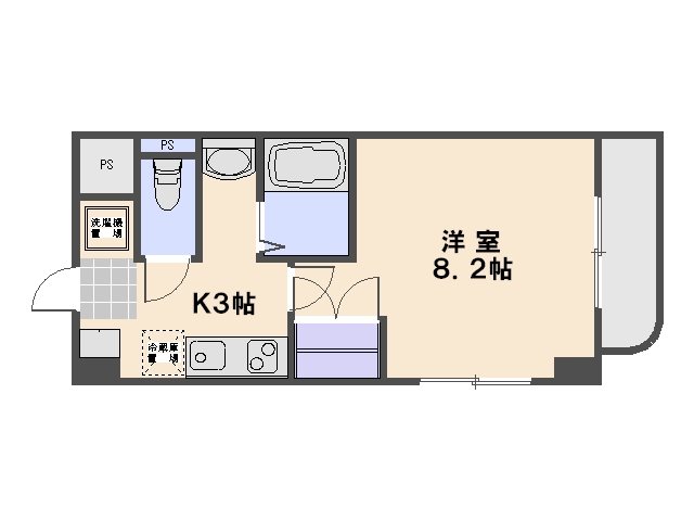 滝本ビル 304号室 間取り