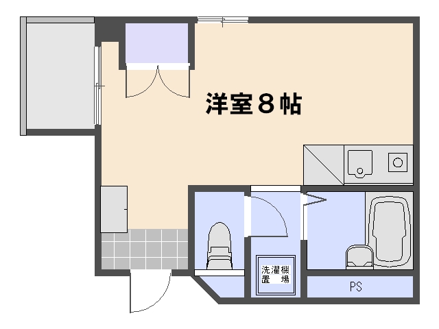 ベルクール桂 間取り