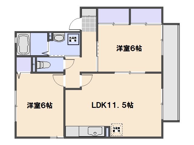 エメラルドシャトー 間取り