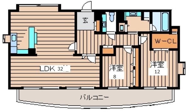 大阪府大阪市中央区内久宝寺町４丁目 間取り