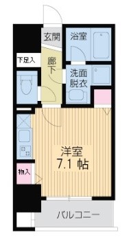レジデンス本町 間取り