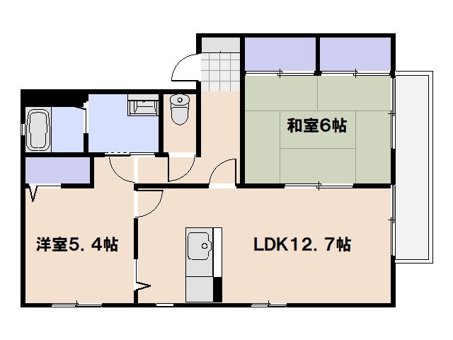 ミラベルA棟 間取り