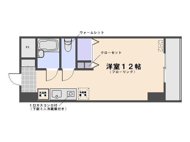 グランステージ竹内 603号室 間取り