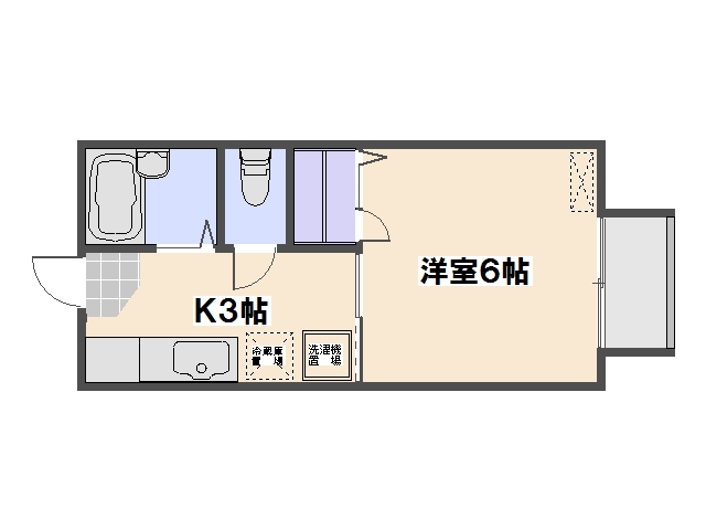 サマックスベッセル 間取り図