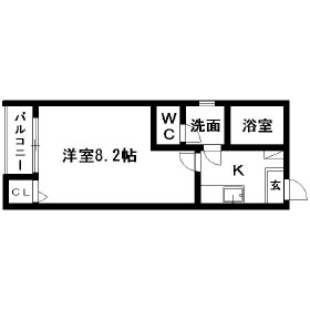 愛知県名古屋市守山区金屋１丁目 間取り
