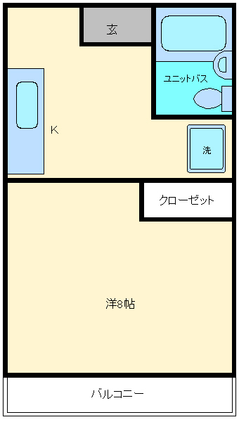 愛知県名古屋市千種区川崎町１丁目 間取り