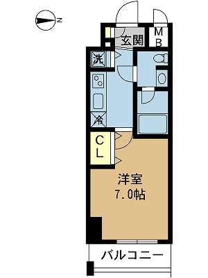 愛知県名古屋市中区金山３丁目 間取り
