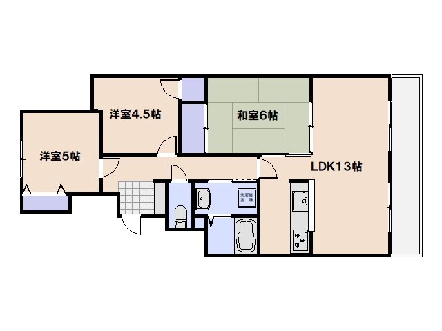 タウン藤垂園 間取り図