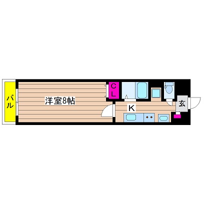 大阪府大阪市西区江戸堀１丁目 間取り