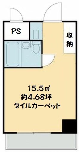 ウィン青山 833号室 間取り