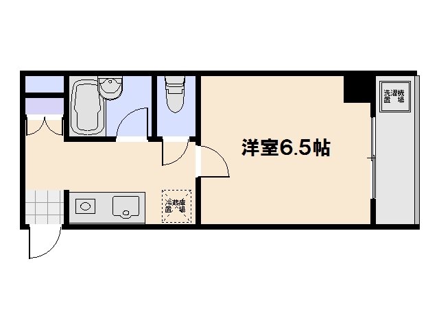 Fビル井口 501号室 間取り