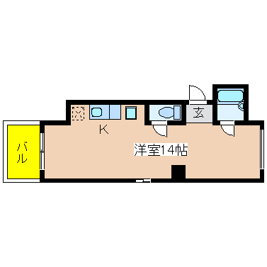 大阪府大阪市西区京町堀１丁目 間取り