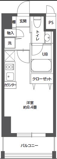 愛知県名古屋市中区栄５丁目 間取り