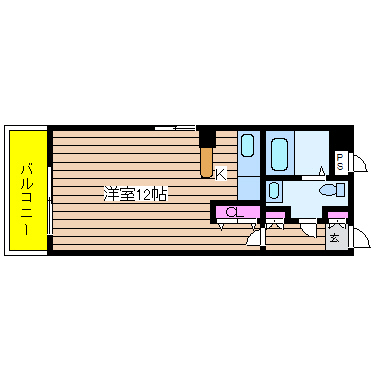 大阪府大阪市西区立売堀３丁目 間取り