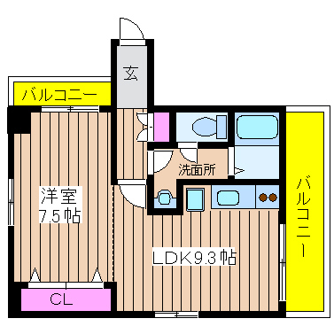 大阪府大阪市中央区久太郎町１丁目 間取り