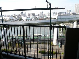 大阪府大阪市西区江之子島１丁目 ベランダ