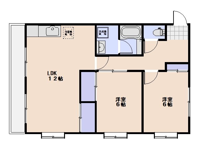 マンションたかた 間取り
