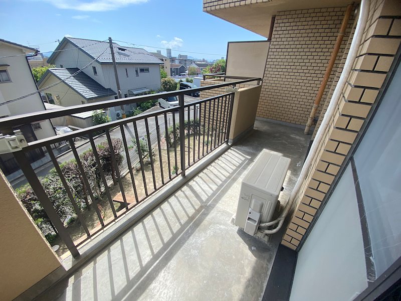 マンションたかた ベランダ