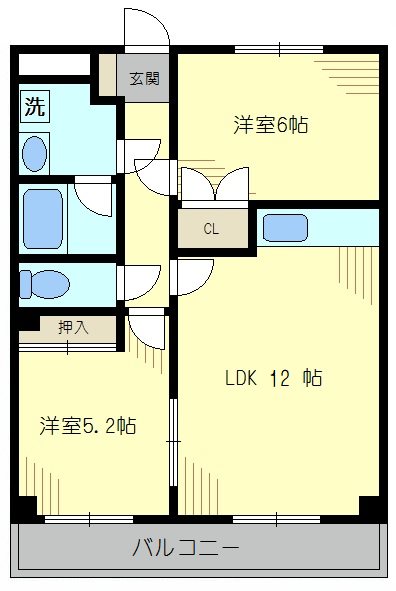 メイヒルズ 間取り図