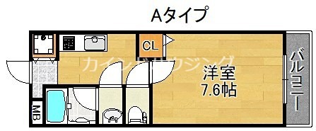 ラフィーネ住之江 間取り