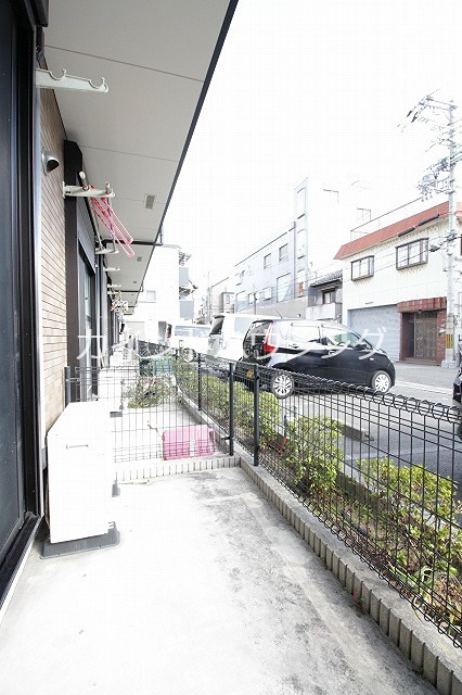 ラフィーネ住之江 ベランダ