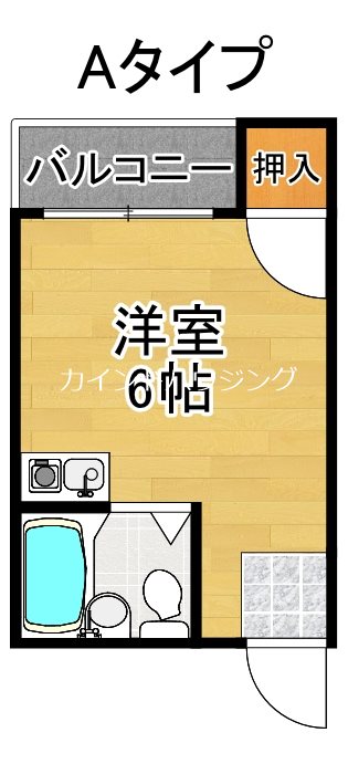 グランソシエ住之江 間取り