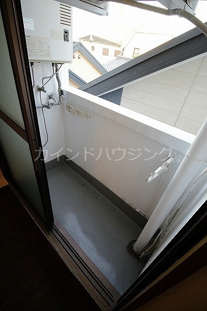 グランソシエ住之江 ベランダ