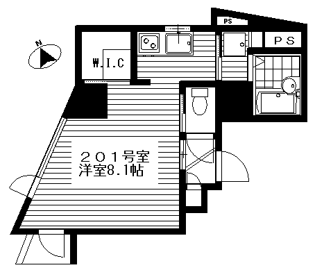 ジョイコート祐天寺 間取り