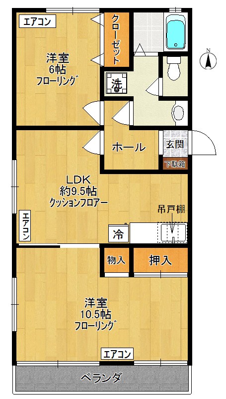 ルグラン向ヶ丘 間取り図