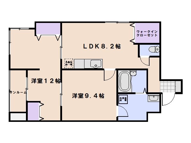 FORWEST千同 間取り図