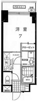 愛知県名古屋市中区栄１丁目 間取り