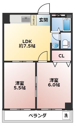 ストークマンション畑野 205号室 間取り