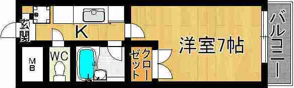 コート・デュ・ローズ 間取り図